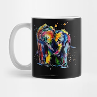 Elephant Colorful Mug